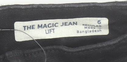 Womens UK Size 10 Marks and Spencer Regular Fit Skinny Black Jeans