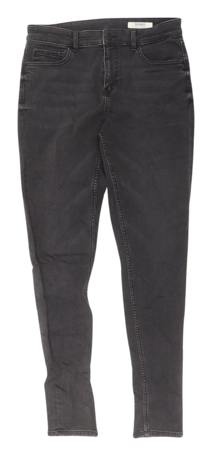 Womens UK Size 12 Marks and Spencer Regular Fit Skinny Black Jeans