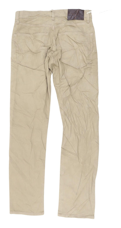 Marks and Spencer Men's Beige Straight Jeans M