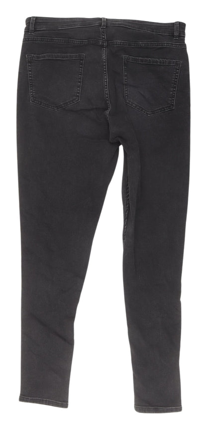 Womens UK Size 14 Marks and Spencer Slim Fit Skinny Black Jeans