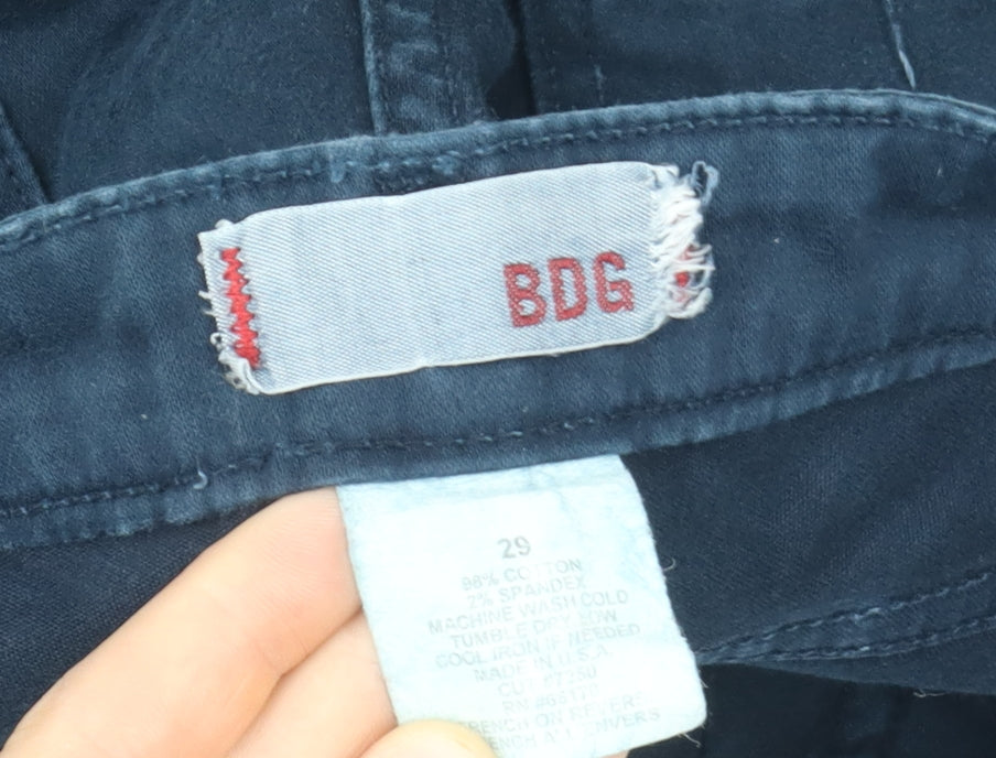 BDG Men's Black Skinny Jeans - Size 29