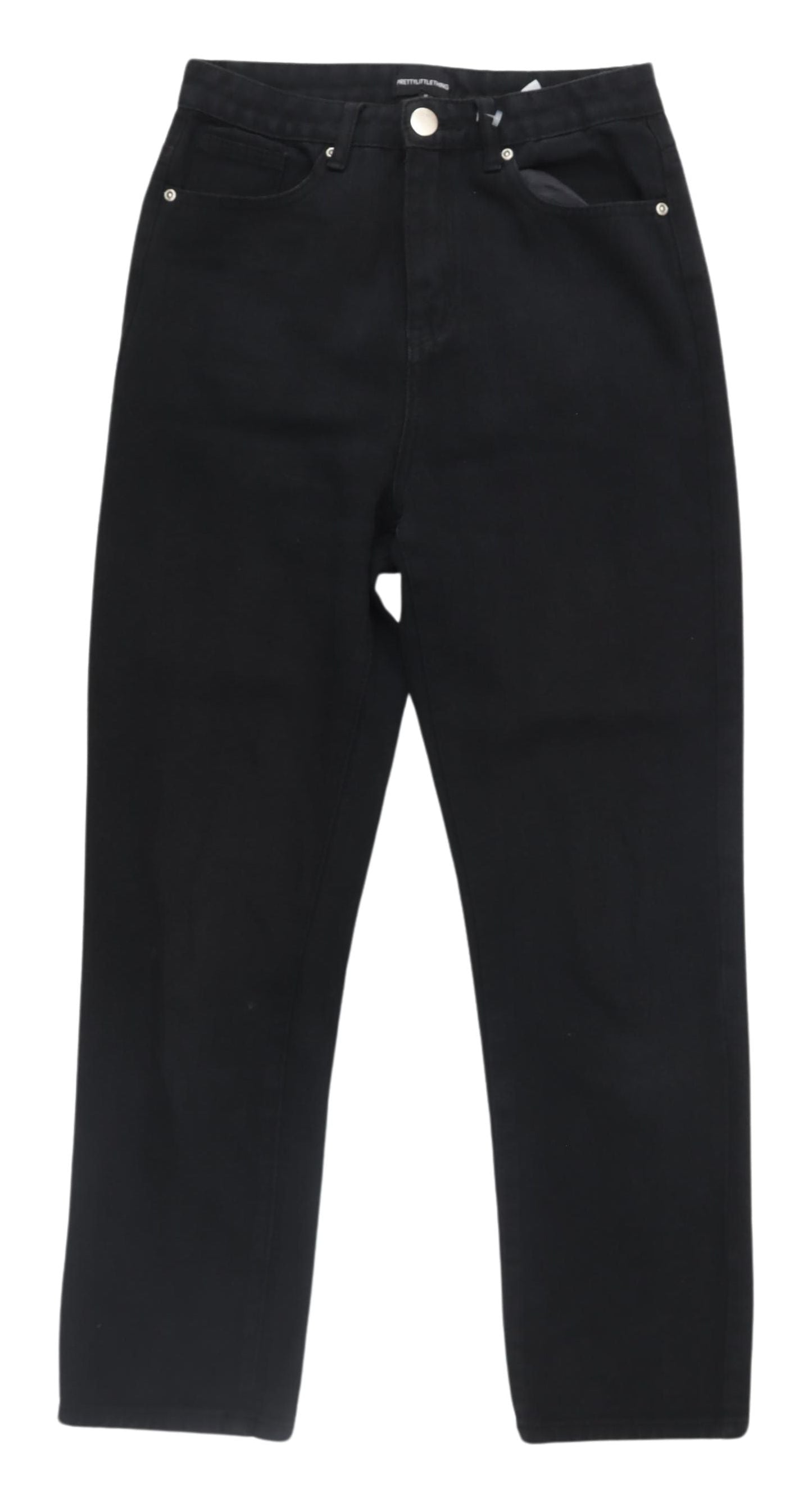 PrettyLittleThing Women's Black Jeans Size 8