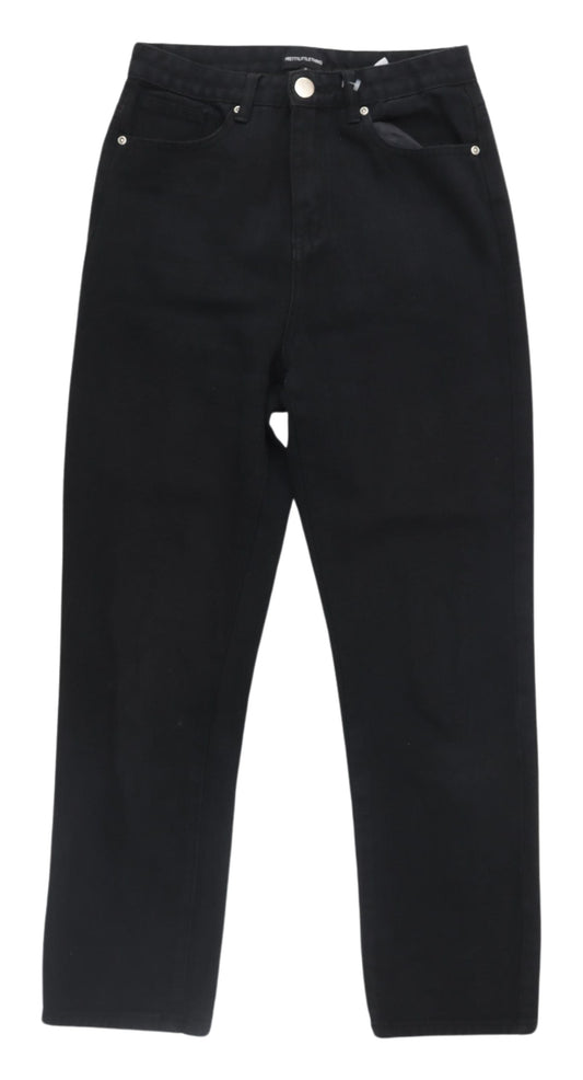 PrettyLittleThing Women's Black Jeans Size 8