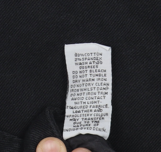 PrettyLittleThing Women's Black Jeans Size 8