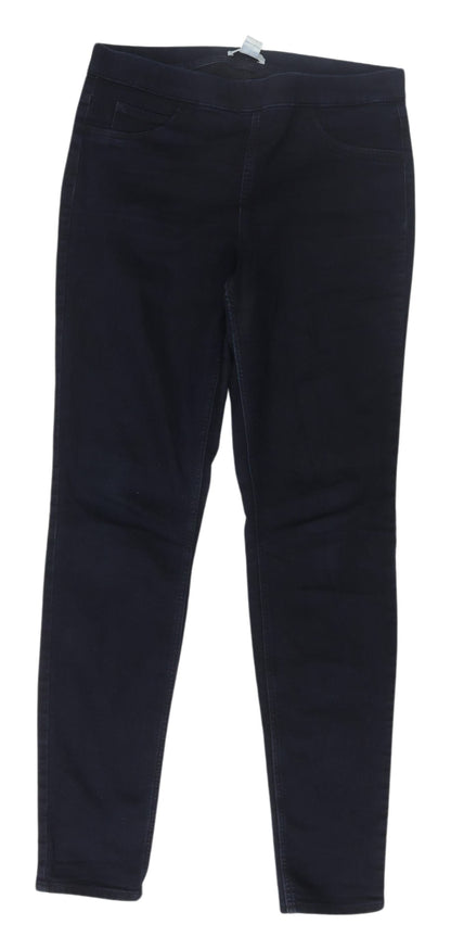 Womens UK Size 8 H&M Regular Fit Skinny Blue Jeans