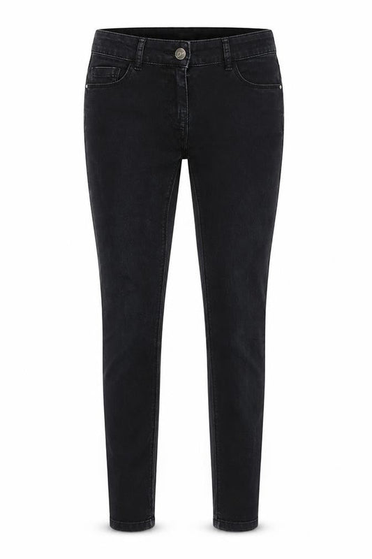 Womens UK Size 8 F&F Regular Fit Skinny Black Jeans