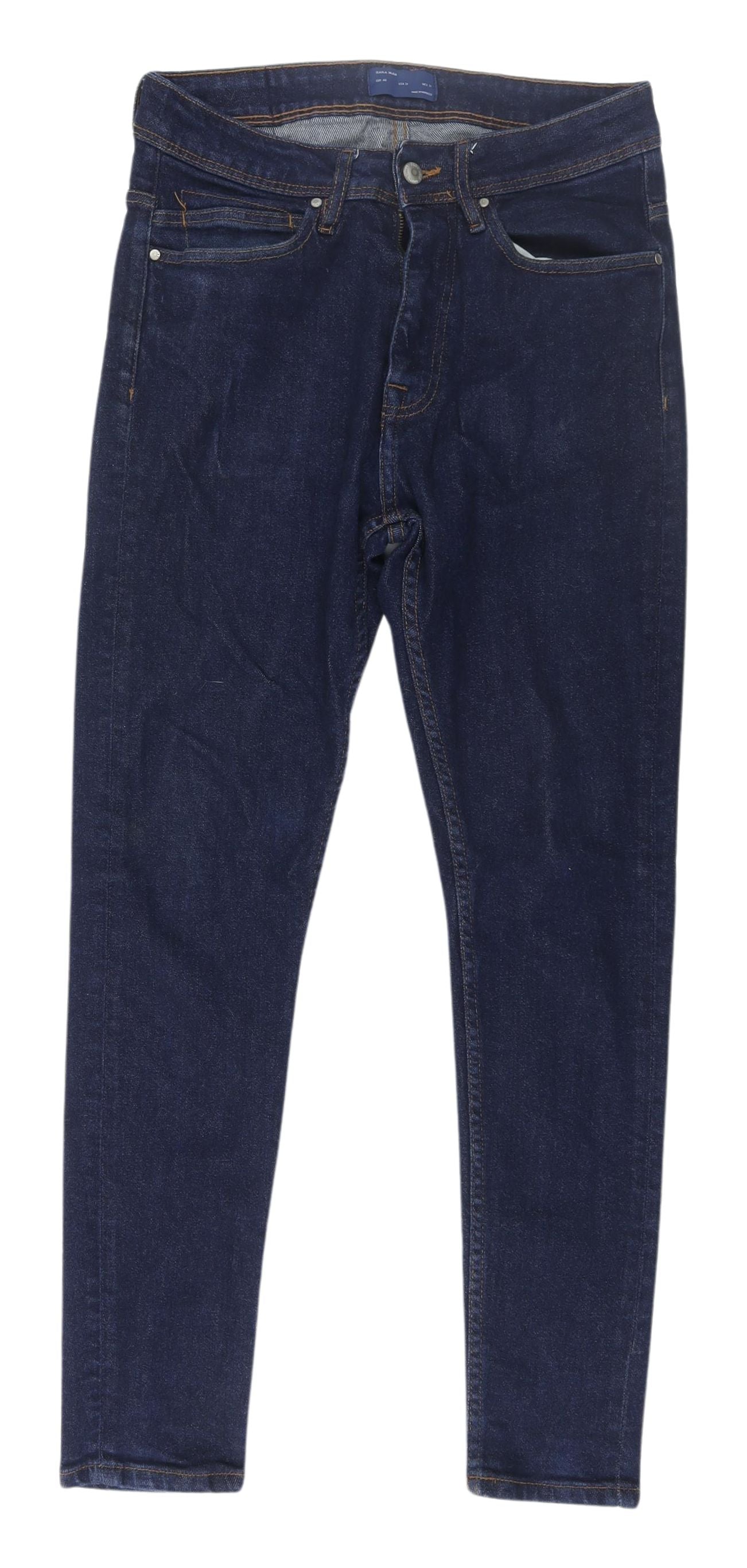 Zara Man Men's Blue Tapered Jeans Size 12