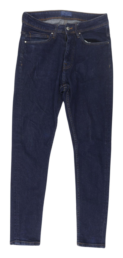 Zara Man Men's Blue Tapered Jeans Size 12