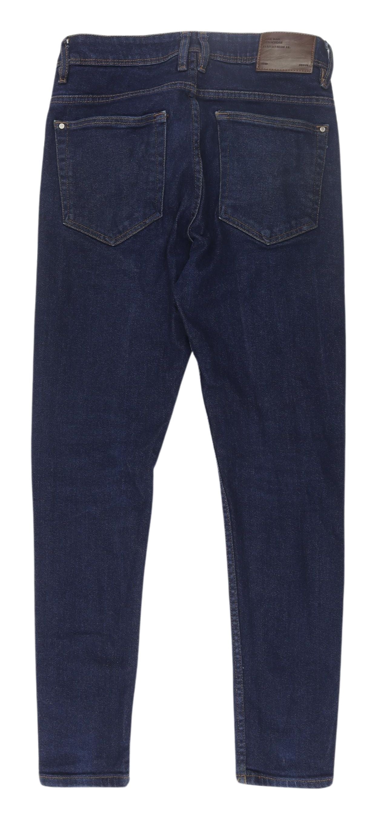 Zara Man Men's Blue Tapered Jeans Size 12