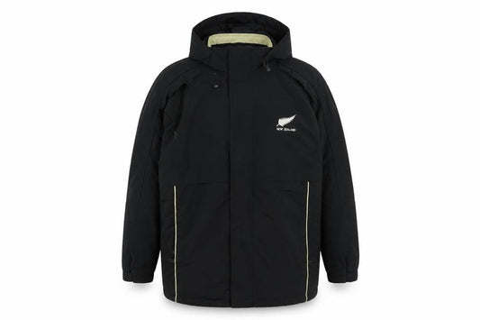 Mens UK Size L Essentials Black Parka Coat