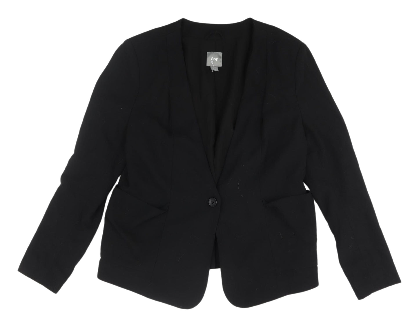 Gap Women's Black Blazer, Size 14, Classic Style