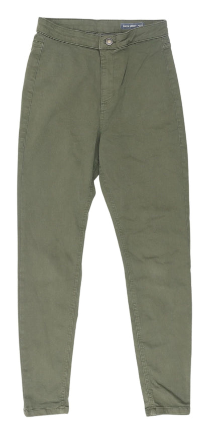Womens UK Size 10 Marks and Spencer Skinny Fit Skinny Green Jeans