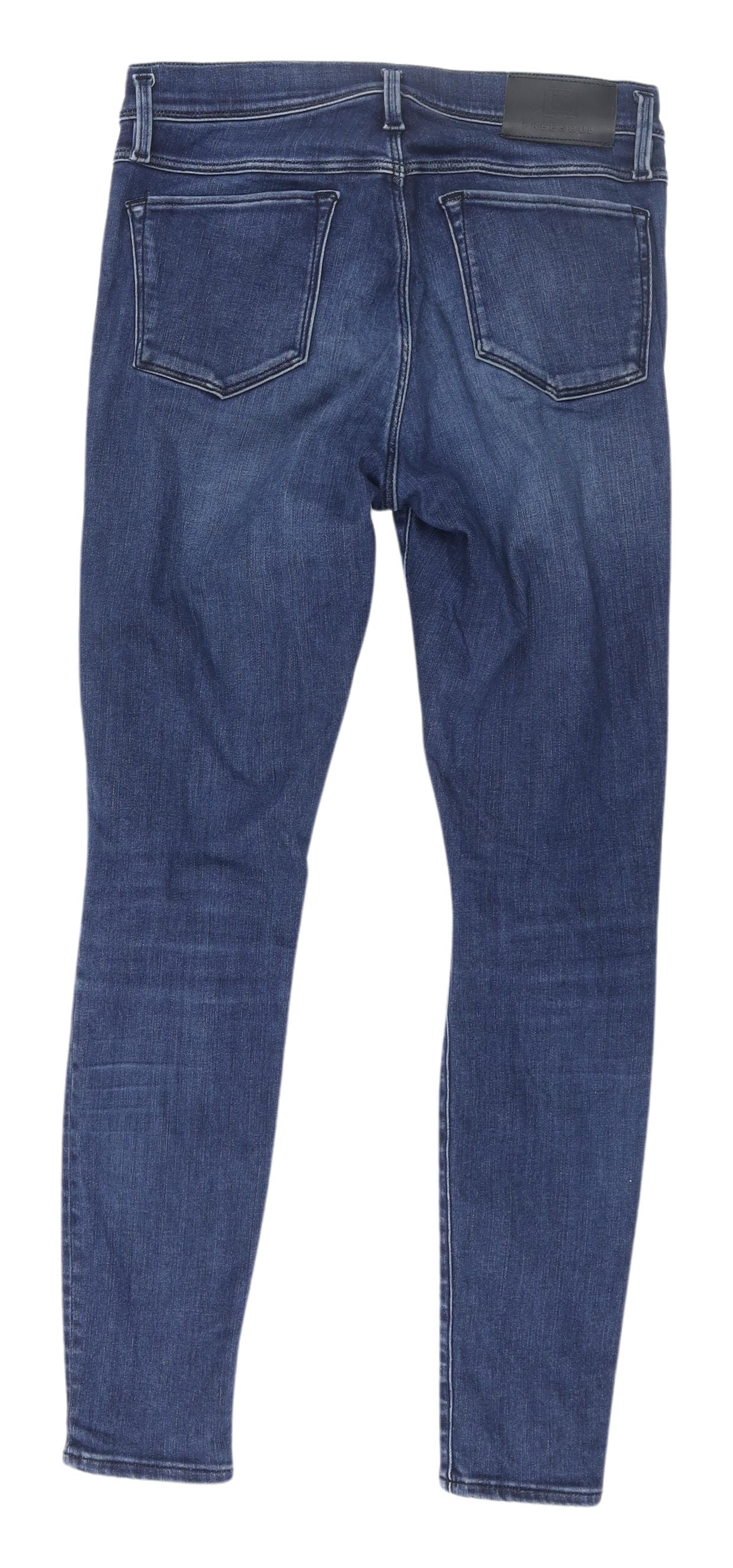 Free Soul Men's Blue Skinny Jeans Size 30