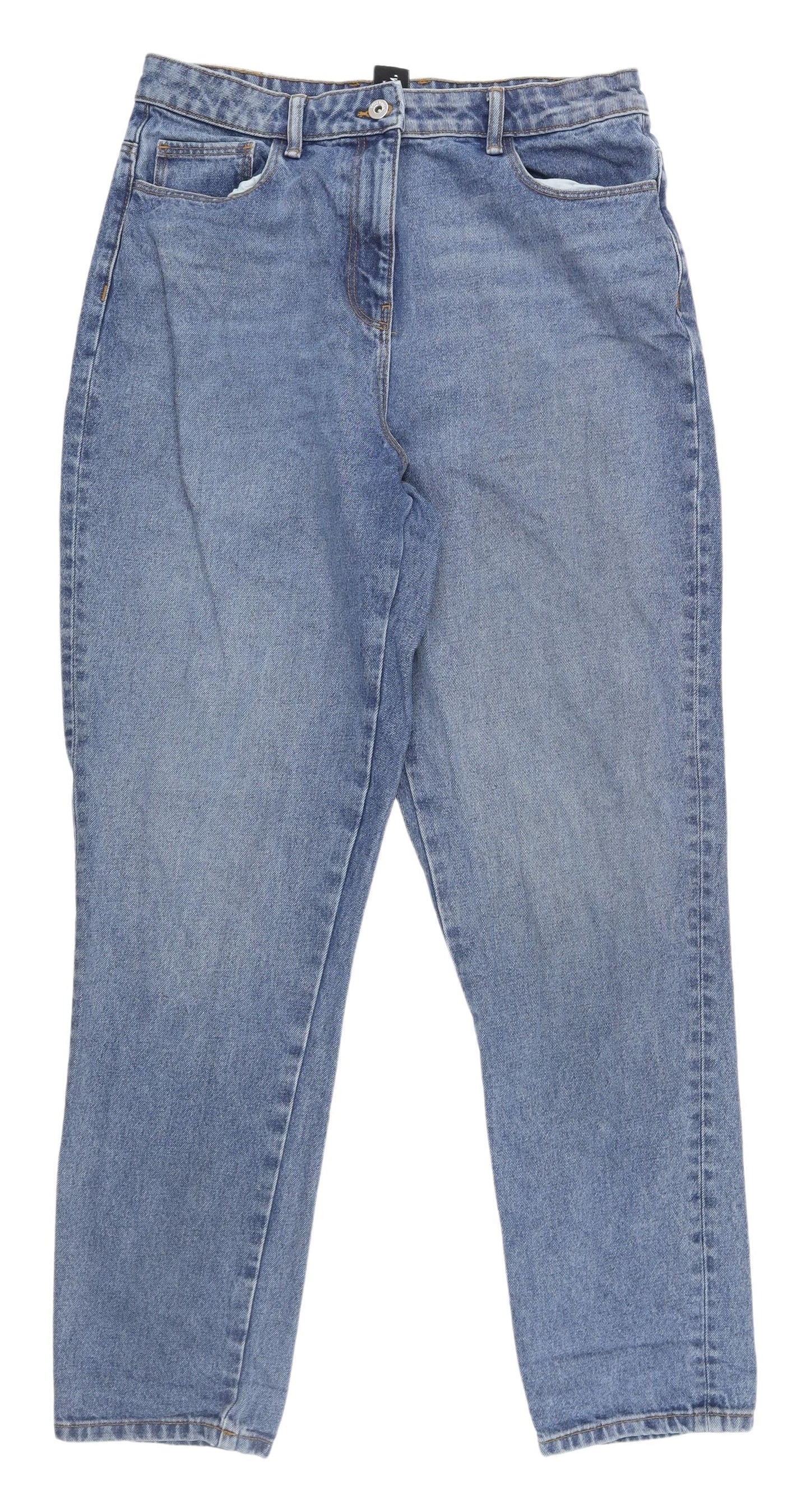 Collusion Women's Blue Straight Jeans Size 32