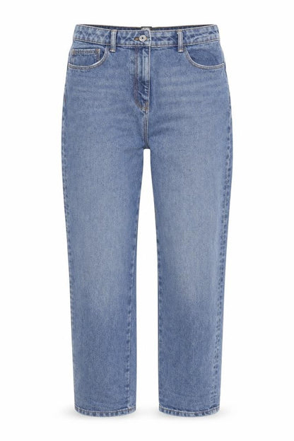 Womens UK Size 32 COLLUSION Regular Fit Straight Blue Jeans