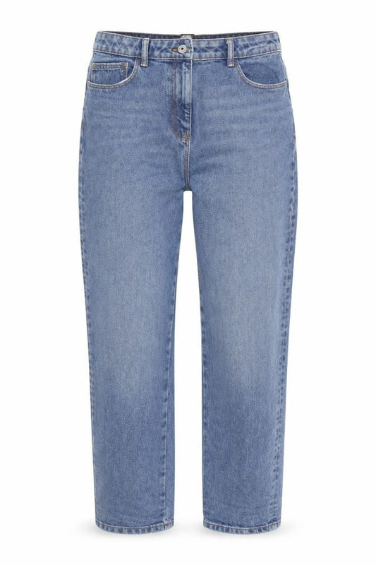 Womens UK Size 32 COLLUSION Regular Fit Straight Blue Jeans
