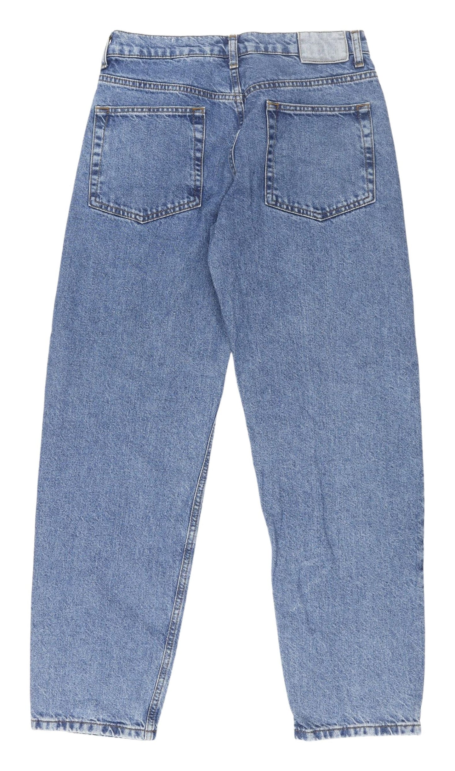 Collusion Blue Straight Jeans Unisex Size 28 Regular Fit