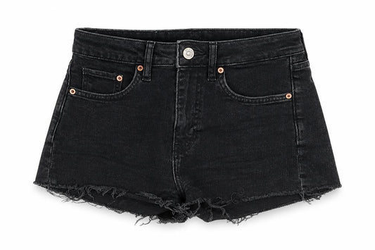 Womens UK Size 8 H&M Regular Fit Cut-Off Shorts