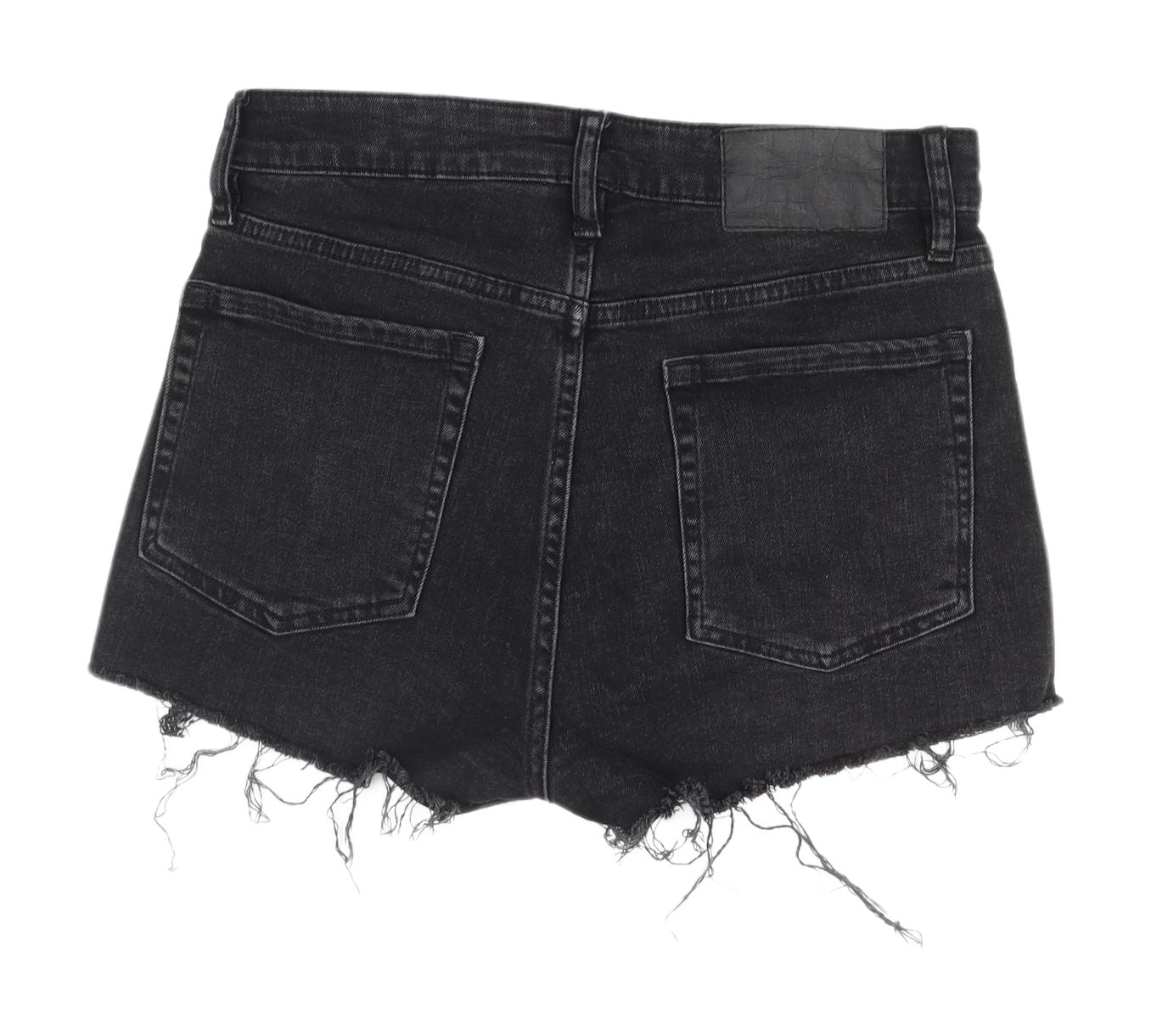 Womens UK Size 8 H&M Regular Fit Cut-Off Shorts