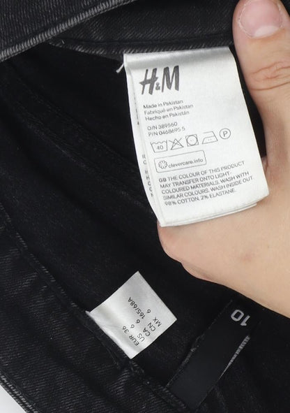 Womens UK Size 8 H&M Regular Fit Cut-Off Shorts