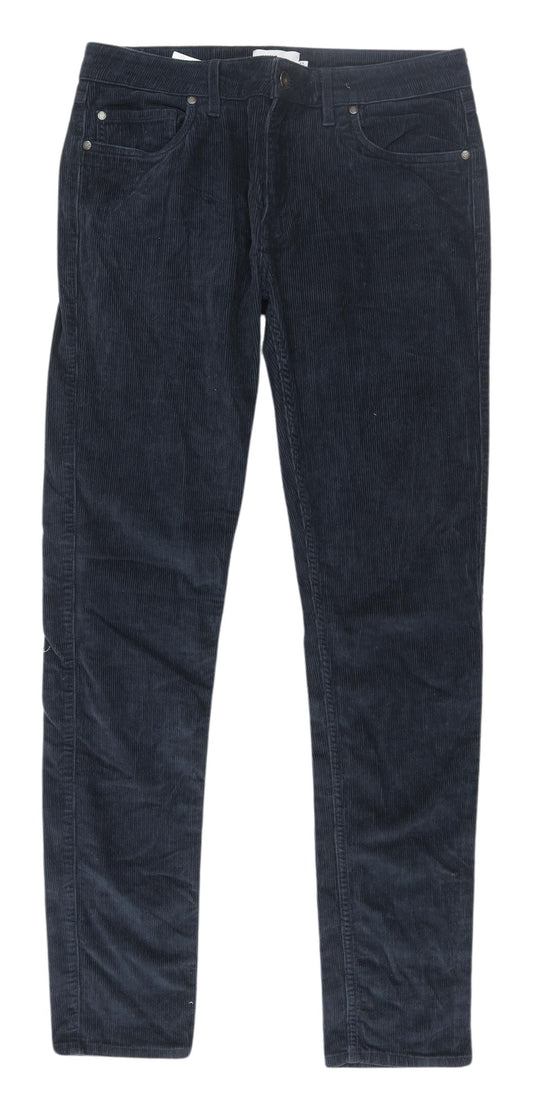 Farah Men's Black Corduroy Trousers, Size M, New