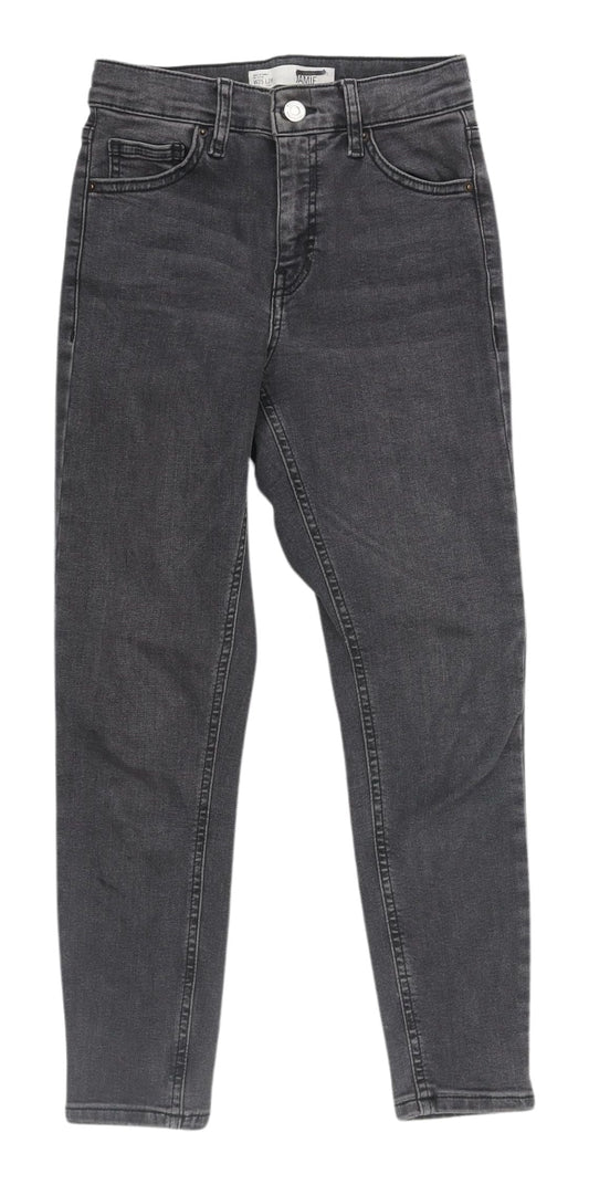 Topshop Women’s Grey Skinny Jeans Size 4