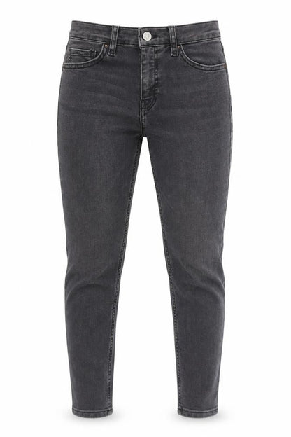 Womens UK Size 4 Topshop Regular Fit Skinny Grey Jeans