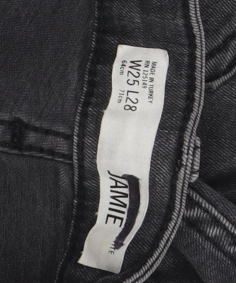 Topshop Women’s Grey Skinny Jeans Size 4