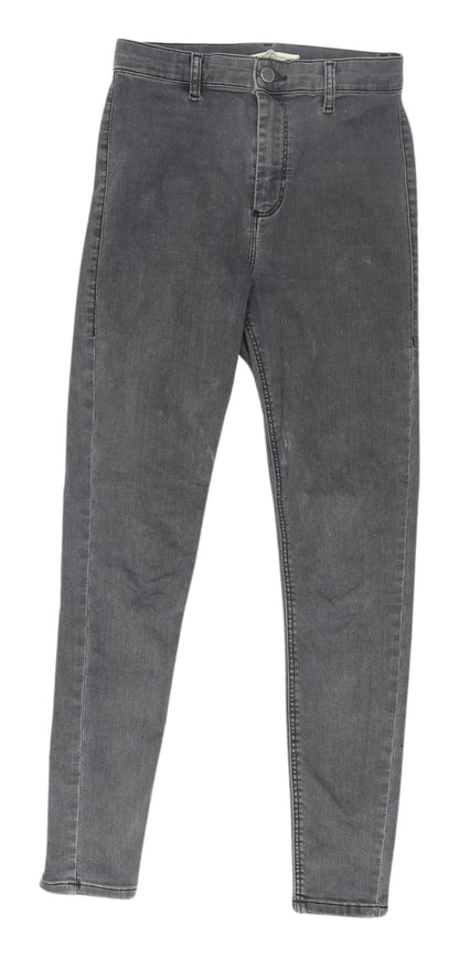 Topshop Women's Grey Skinny Jeans W28 L30
