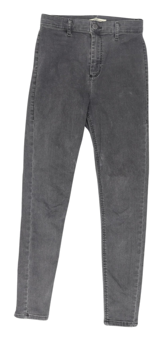 Topshop Women's Grey Skinny Jeans W28 L30