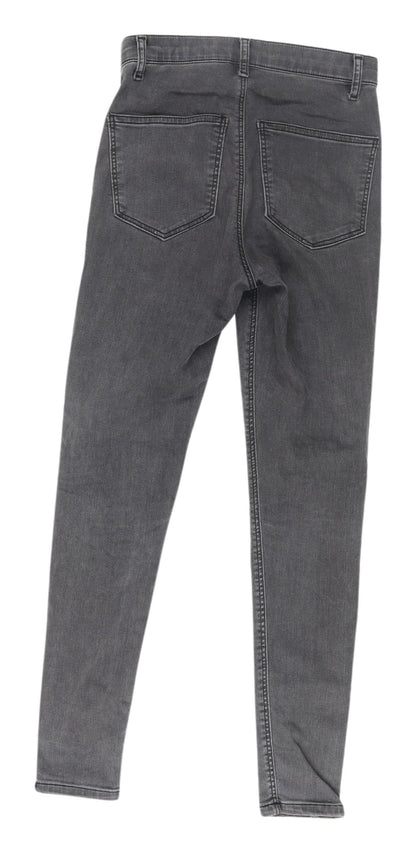 Topshop Women's Grey Skinny Jeans W28 L30