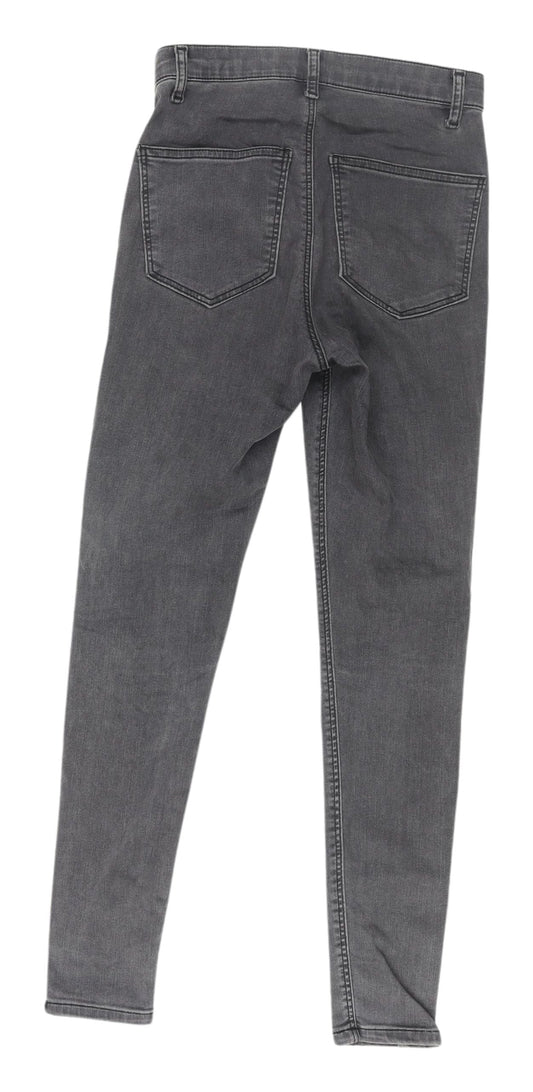 Topshop Women's Grey Skinny Jeans W28 L30