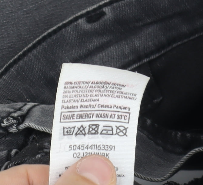 Topshop Women's Grey Skinny Jeans W28 L30