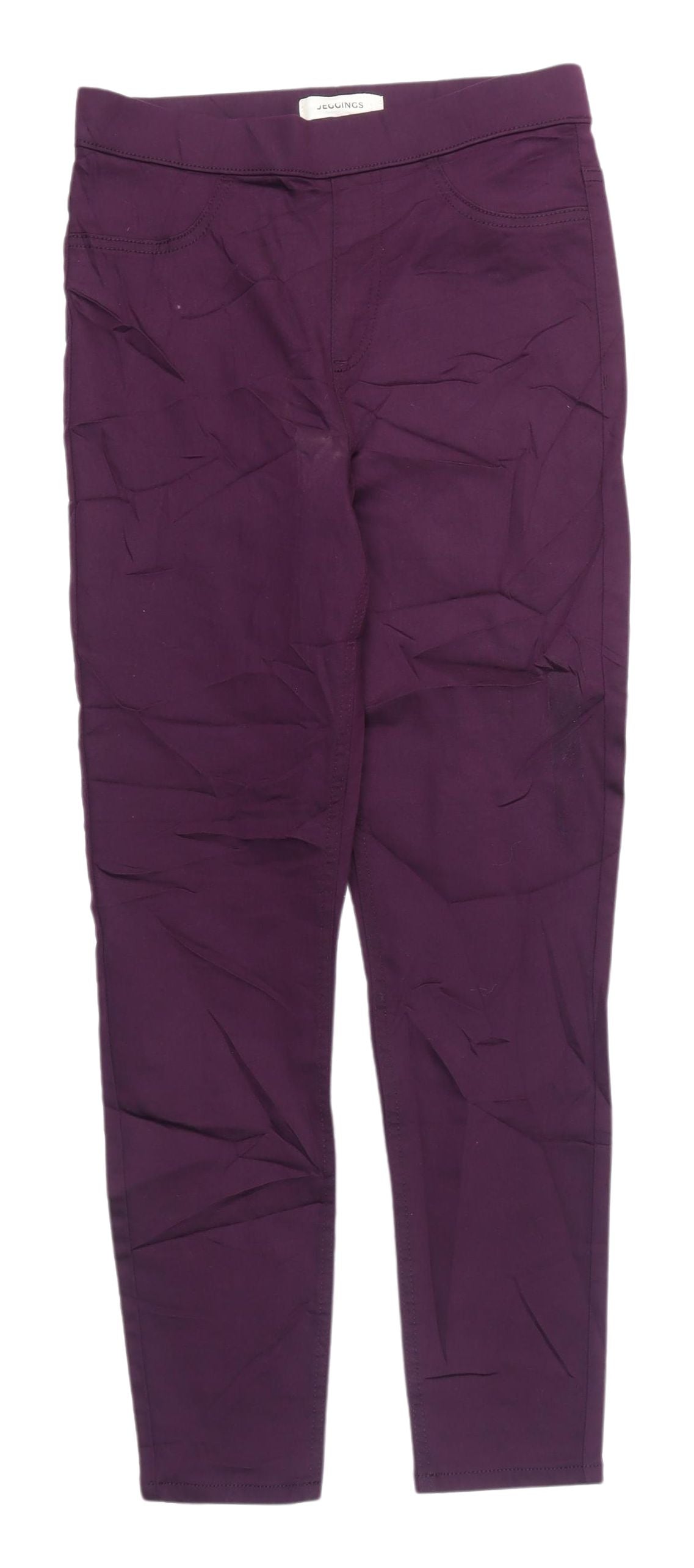 Womens UK Size 10 Marks and Spencer Slim Fit Jegging Purple Jeans