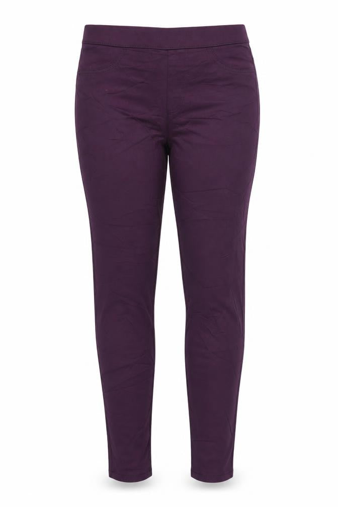 Womens UK Size 10 Marks and Spencer Slim Fit Jegging Purple Jeans