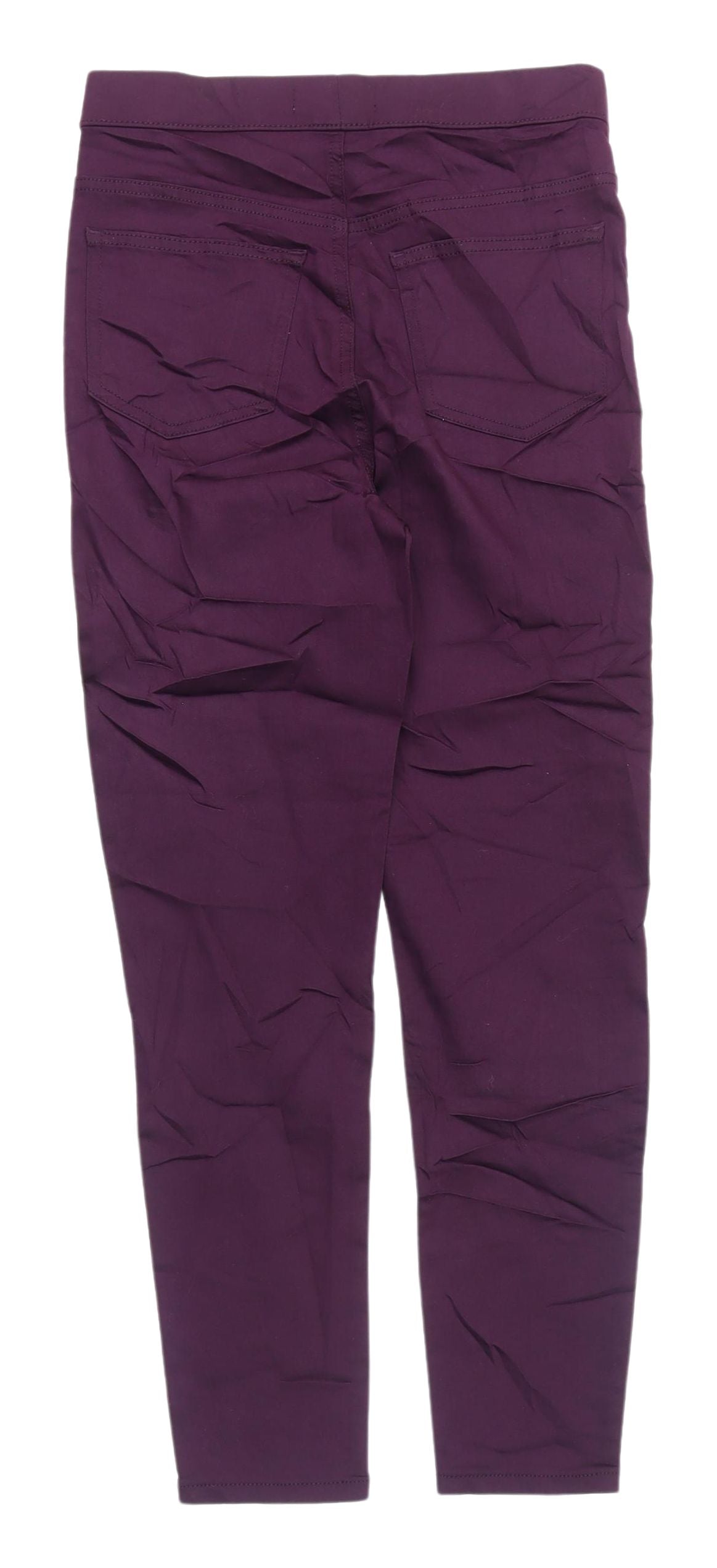 Womens UK Size 10 Marks and Spencer Slim Fit Jegging Purple Jeans