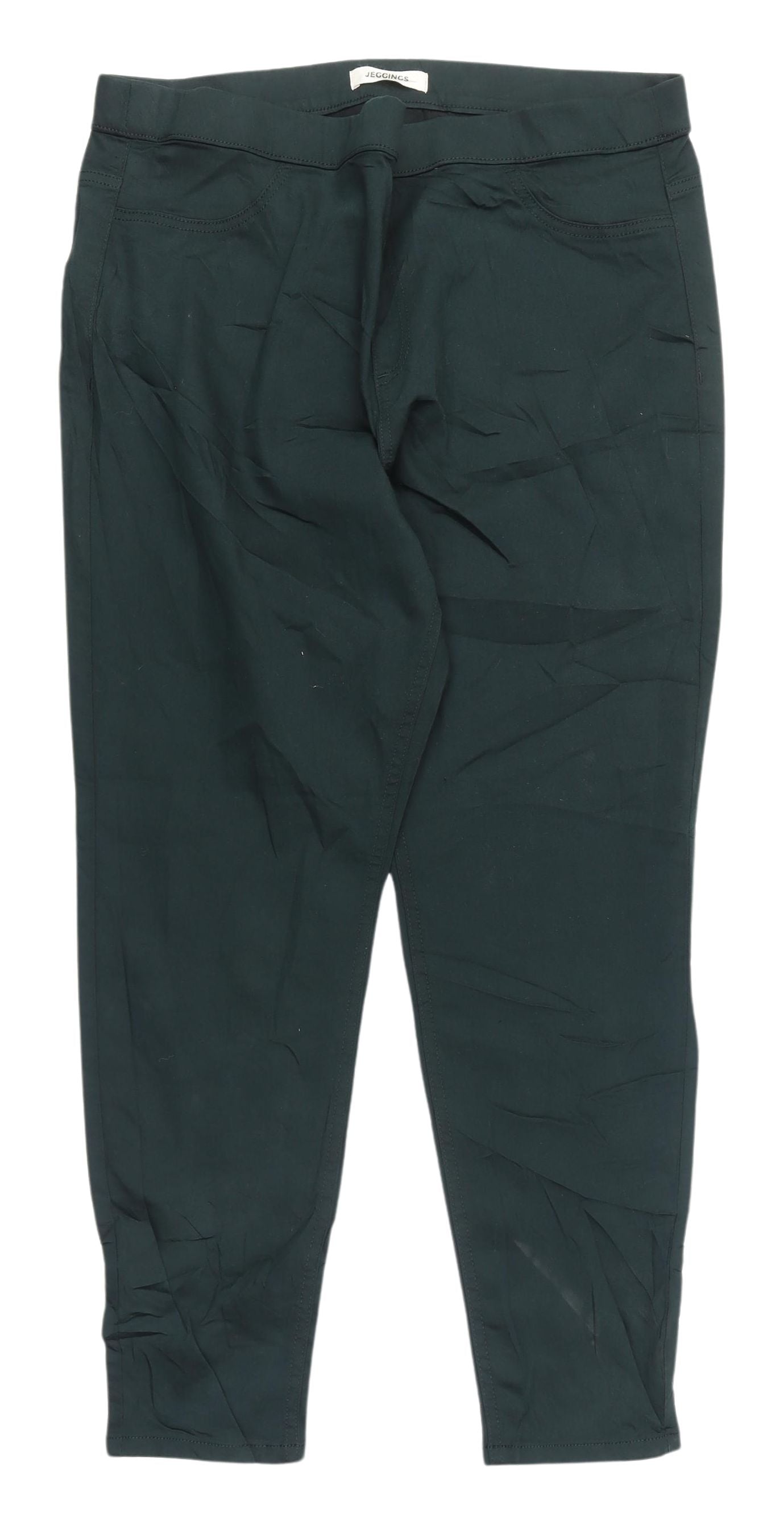 Womens UK Size XL Marks and Spencer Regular Fit Jegging Green Jeans