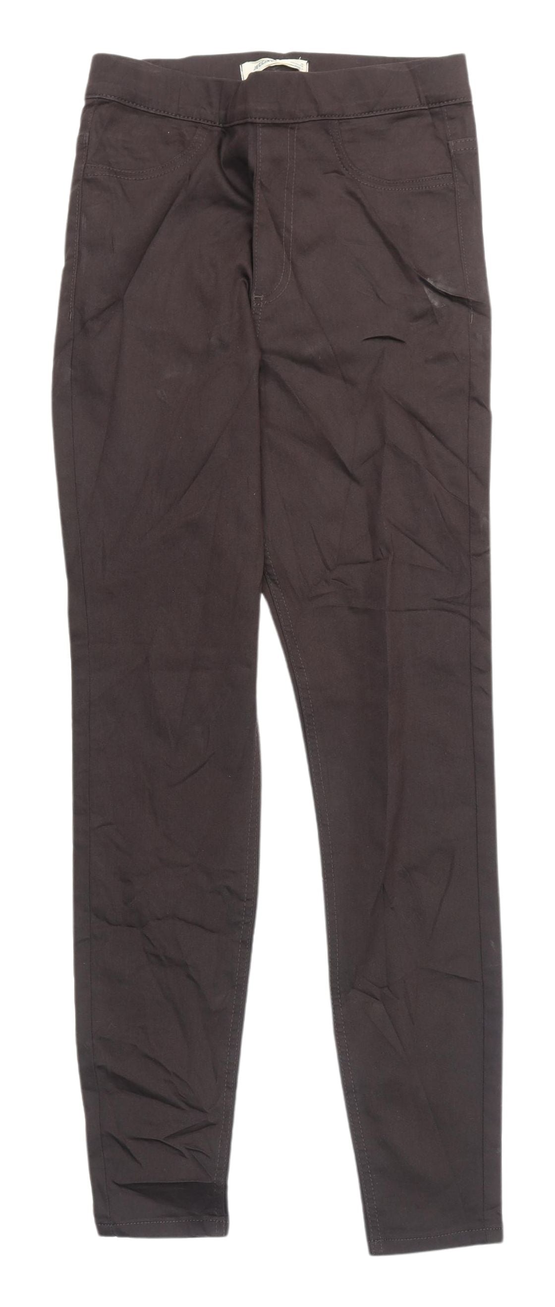 Womens UK Size 8 Marks and Spencer Regular Fit Ankle Brown Jeans