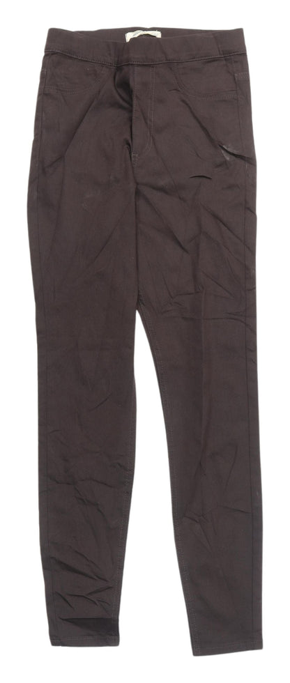 Womens UK Size 8 Marks and Spencer Regular Fit Ankle Brown Jeans