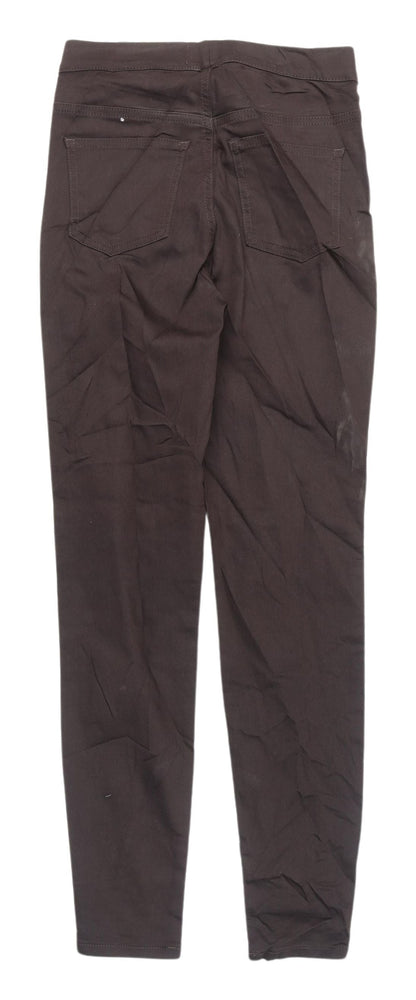 Womens UK Size 8 Marks and Spencer Regular Fit Ankle Brown Jeans