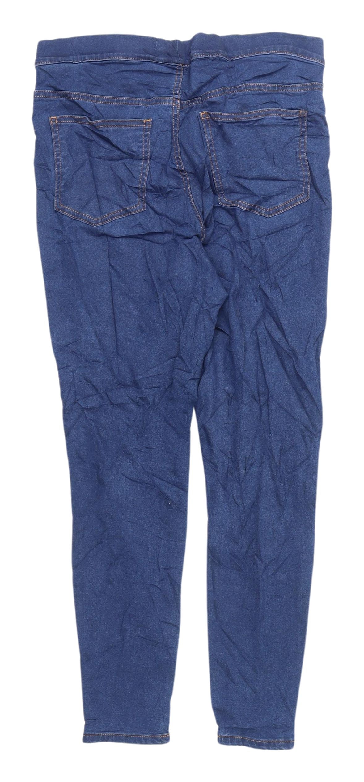 Womens UK Size 14 Marks and Spencer Slim Fit Jegging Blue Jeans