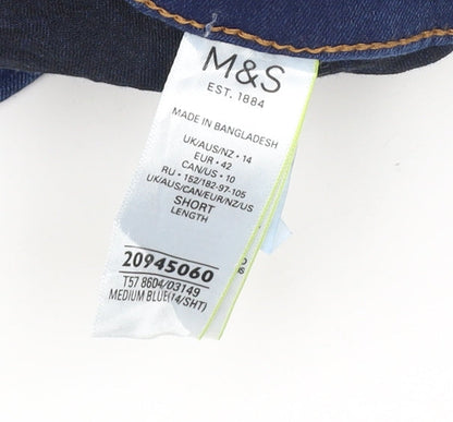 Womens UK Size 14 Marks and Spencer Slim Fit Jegging Blue Jeans