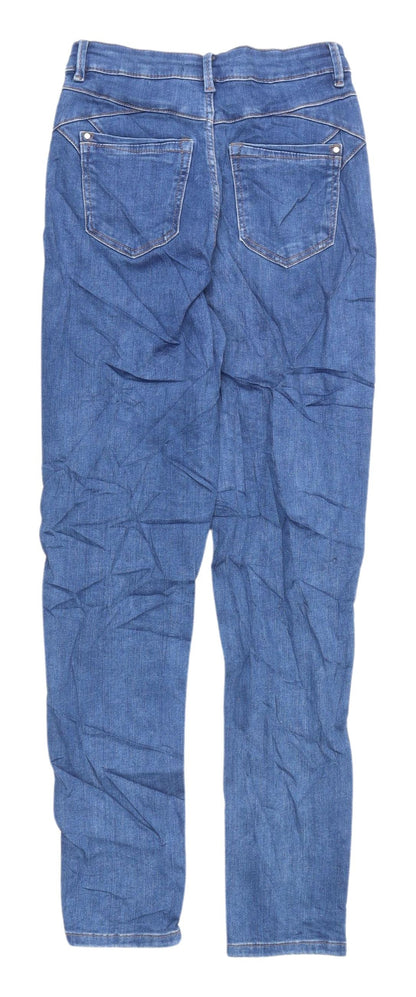 Womens UK Size 6 Marks and Spencer Regular Fit Skinny Blue Jeans