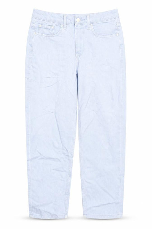 Womens UK Size 8 Marks and Spencer Regular Fit Mom Blue Jeans