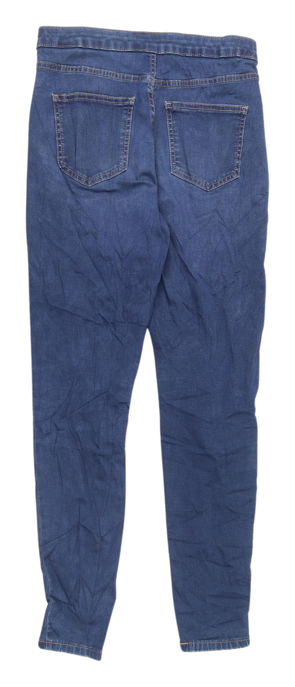 Womens UK Size 12 Marks and Spencer Slim Fit Jegging Blue Jeans