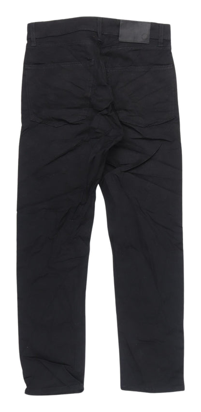 Marks and Spencer Men's Black Slim Straight Jeans M