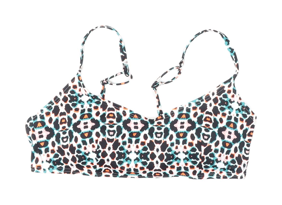 Marks and Spencer Women's Multicoloured Animal Print Bralette Top