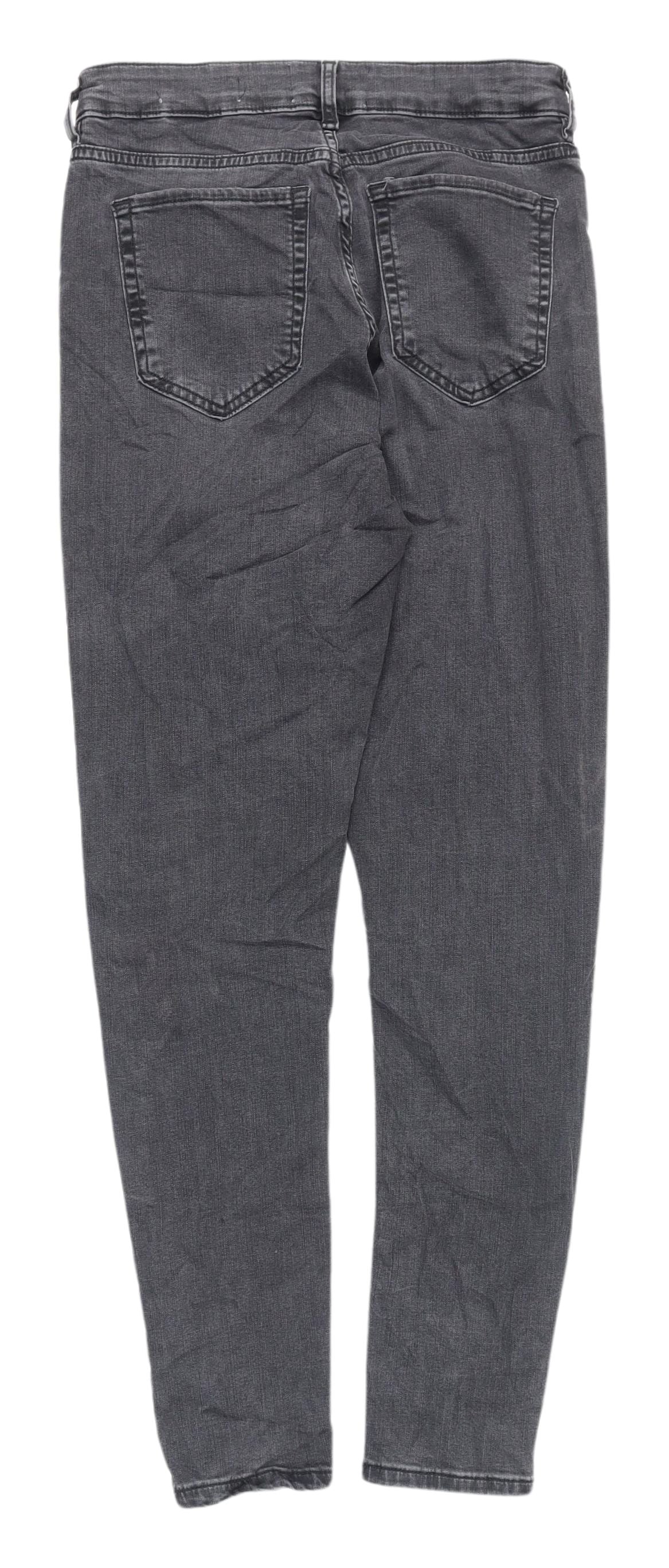 Womens UK Size 12 Marks and Spencer Regular Fit Skinny Black Jeans