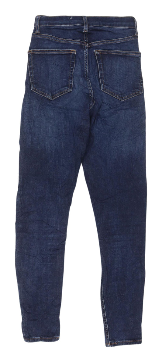 Topshop Women's Blue Skinny Jeans Size 25