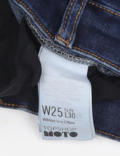 Topshop Women's Blue Skinny Jeans Size 25